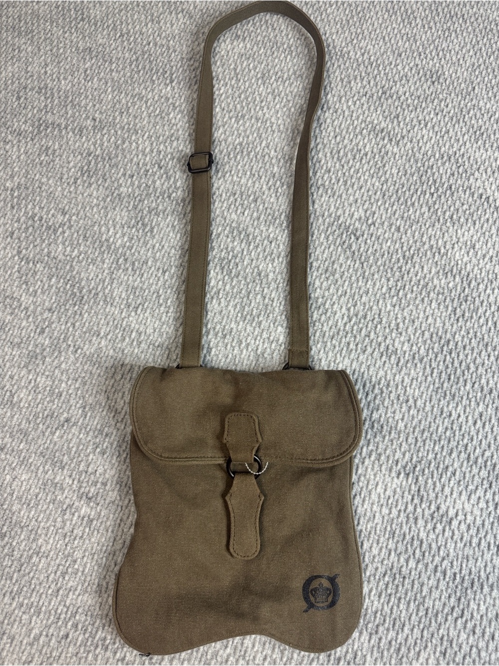 Born Canvas Crossbody Brown NWT